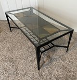 Glass coffee table and glass end tables in Camp Lejeune, North Carolina