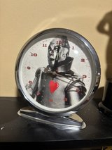 Rare Oz Tin Man Wind-Up Alarm Clock - 1997 in Aurora, Illinois