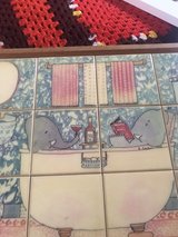vintage 1978 Babar the elephant bathtub bath and cocktails tile hanging art in Batavia, Illinois
