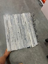 Window Panels 1 set - Blue grey and white w/matching rug in Houston, Texas