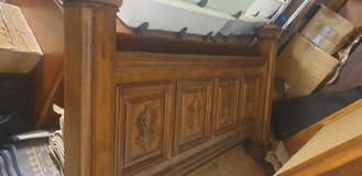 Oak Bed Set with matching Chest of Drawers and Dresser in Ramstein, Germany