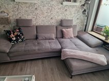 Large L-shaped family couch in very good condition in Stuttgart, GE