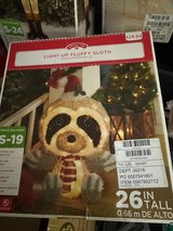 Christmas Outdoor Light Up Sloth NIB in Fort Campbell, Kentucky