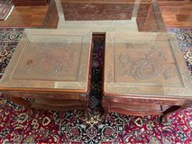 Rosewood coffee table and 2 end tables in Okinawa, Japan