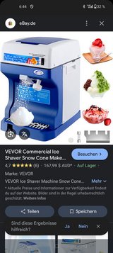 Venor  Commercial ICE shaver in Spangdahlem, Germany