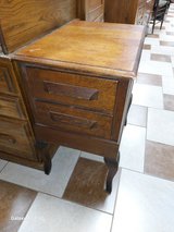 Antique 2 drawer card catalog side Table in Fort Leonard Wood, Missouri