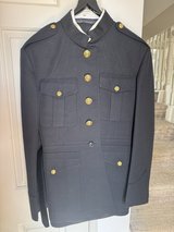 Marine Corps Officers Dress Blues Coat in Camp Pendleton, California
