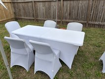 Chair, table & linen rentals in Conroe, Texas