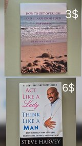 Different books in Ramstein, Germany