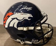 DENVER BRONCO'S JERRY JEUDY SIGNED FULL SIZE HELMET in Chicago, Illinois