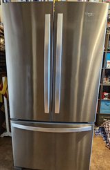 Whirlpool French Door Smart Refrigerator Fingerprint Resistant Stainless Steel in Alamogordo, New Mexico