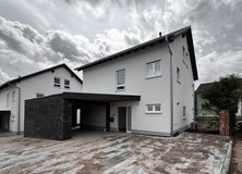 [ID: 1935] Hauptstuhl - detached house, 5 bedr., 3 bathr., yard, garage ''NEW BUILDING'' in Ramstein, Germany