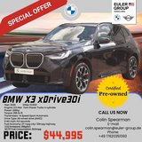 2025 BMW X3 xDrive30i - Z041 in Ramstein, Germany