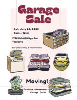 YARD SALE in Valdosta, Georgia