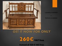 Freddy's - Antique bench in Baumholder, GE
