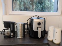 air fryer, hot water kettle, 6 cup drip coffee machine, air freshener dispensers in Stuttgart, GE