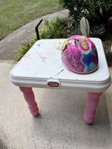 Kids table $10 & Toddler helmet $5 in Warner Robins, Georgia