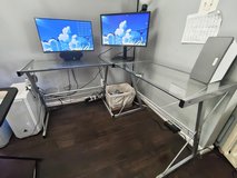 Large L-Shaped Desk, Great for Gaming or Workstation in Warner Robins, Georgia