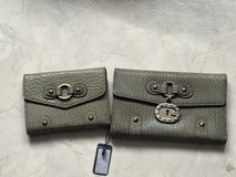 khaki green Guess Purse with 2 matching Wallets in Ramstein, Germany