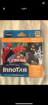 NEW IN BOX INNOTAB VTECH GAME MARVEL ULTIMATE SPIDERMAN 4-7 YEARS NIB in Cincinnati, Ohio
