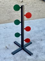 dueling tree target in 29 Palms, California