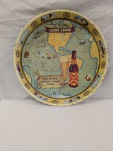 1960s Lucky Lager Beer Tray, 13.5” in Alamogordo, New Mexico