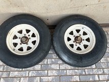 TRAILER WHEELS AND HUBS 5 on 5.5 in Alamogordo, New Mexico