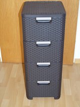 New 4 Drawer Cart/Tower Brown in Bartlett, Illinois