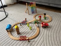 Wooden IKEA Train set and others. in Stuttgart, GE