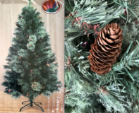 4.5ft Pre-Lit Davidson Pine Christmas Tree in Naperville, Illinois