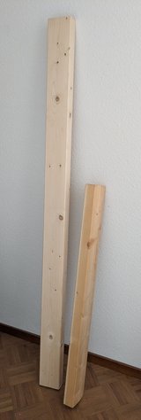 Wood beams in Stuttgart, GE