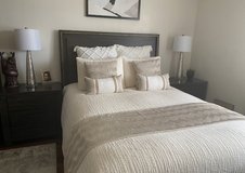 Queen Full Set Bed with 2 Side Tables in Okinawa, Japan