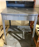 Metal WorkShop / Warehouse Desk w/ Pigeonhole Riser - Slant Top in Chicago, Illinois