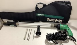 Hitachi Superdrive electric Drywall / Deck Screwdriver - w ext & case (Model: W6v3) in Bellaire, Texas