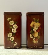Vintage Storage Tins in Fort Polk, Louisiana