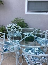 Patio table and chairs in Vacaville, California