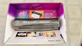Hot & Cold Laminator | Purple Cows | 3015C 9" | Brand New in Camp Pendleton, California