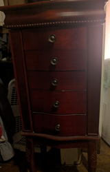 Standing Armoire Jewelry Case in Alamogordo, New Mexico