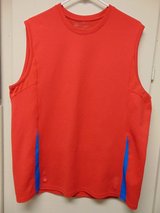 Nike Red & Blue Sleeveless Shirt (Fitness Gear) in Plainfield, Illinois
