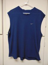 Nike Dri-Fit Navy Sleeveless Shirt in Plainfield, Illinois