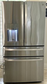GE Profile - 27.9 Cu. Ft. 4-Door French Door Smart Refrigerator in Houston, Texas