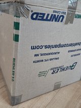 Boxes and packing paper in Stuttgart, GE