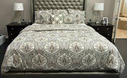 Pottery Barn Mackenna Bedding - King Duvet, Down Comforter & Shams in Houston, Texas