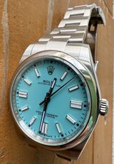 Rolex Watch Oyster Perpetual model 124300 41mm Tiffany Blue in SS in Okinawa, Japan