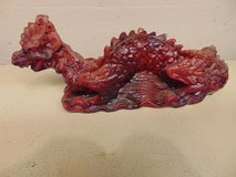Vintage Red Dragon Candle in Plainfield, Illinois