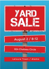 YARD SALE in Vacaville, California