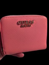Guess Coral pink Small Zip-Around Wallet in Chicago, Illinois