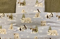 Queen Size Flannel Sheets (Deep Fitted & Flat Sheet) in Ramstein, Germany