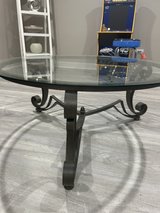 Round Coffee Table With Metal Legs in Westmont, Illinois