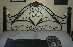 King size metal bed in Plainfield, Illinois